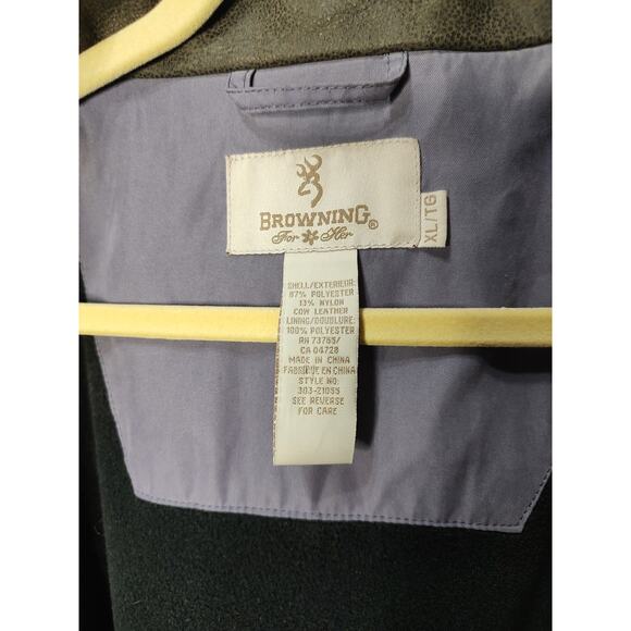 Browning For Her Size Jacket Extra Large Light Purple Please READ Description - Picture 3 of 10